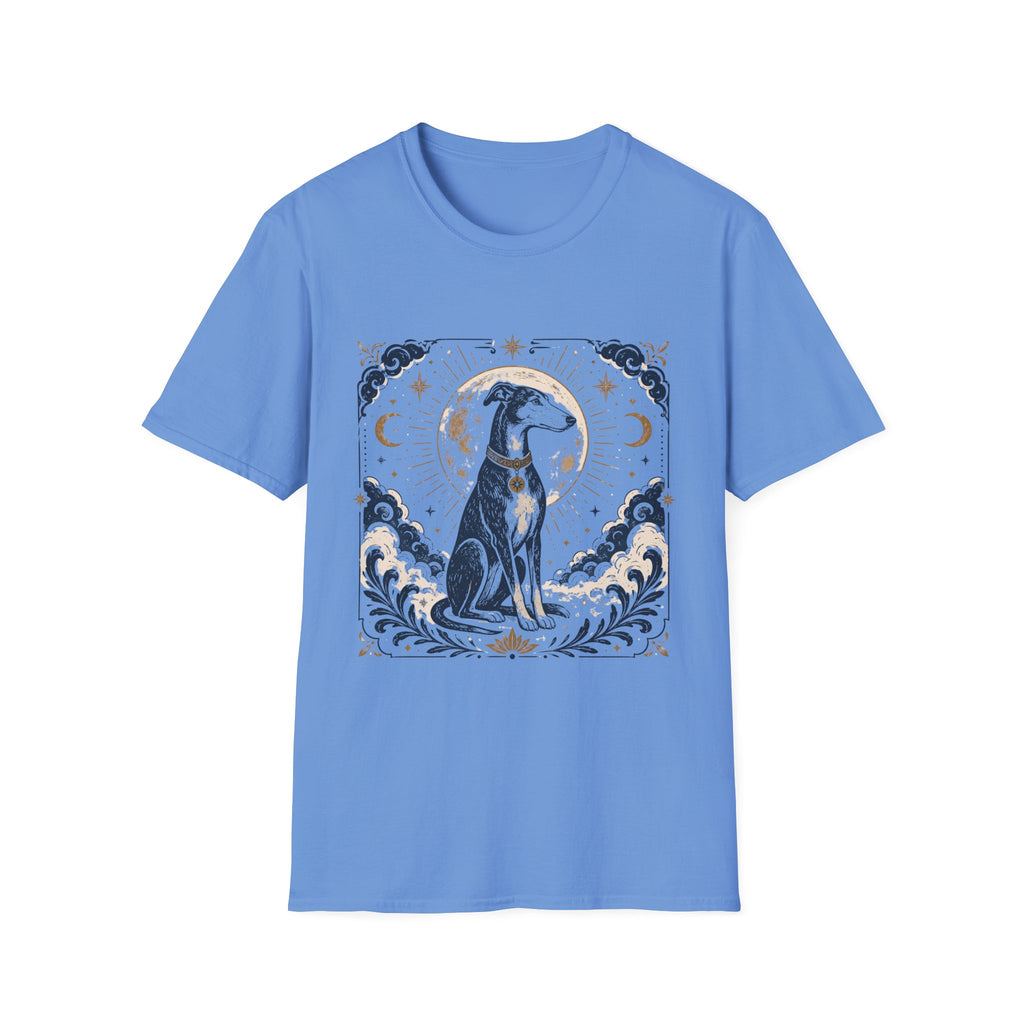 Moon Halo Celestial Greyhound T-Shirt