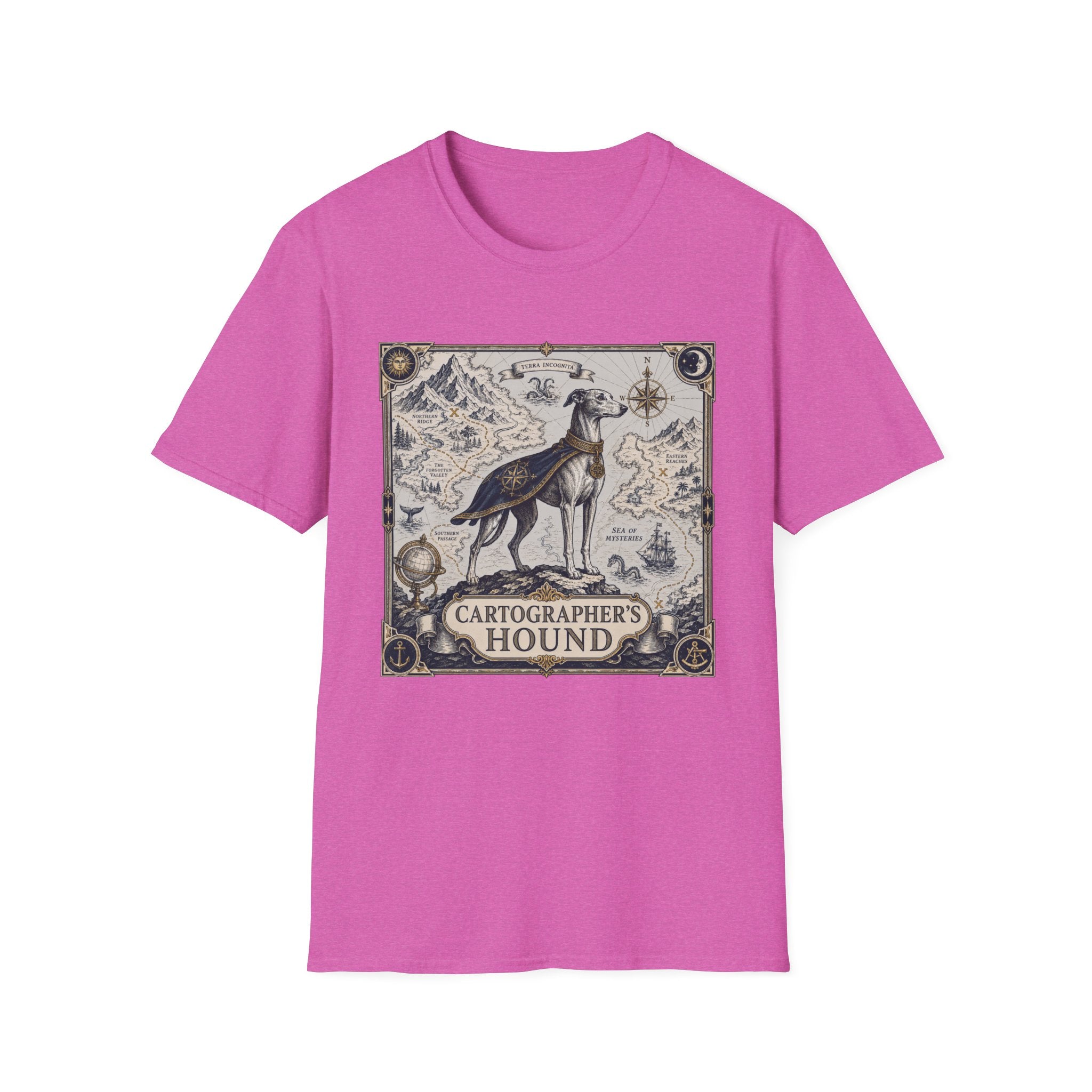 Cartographers Greyhound T-Shirt