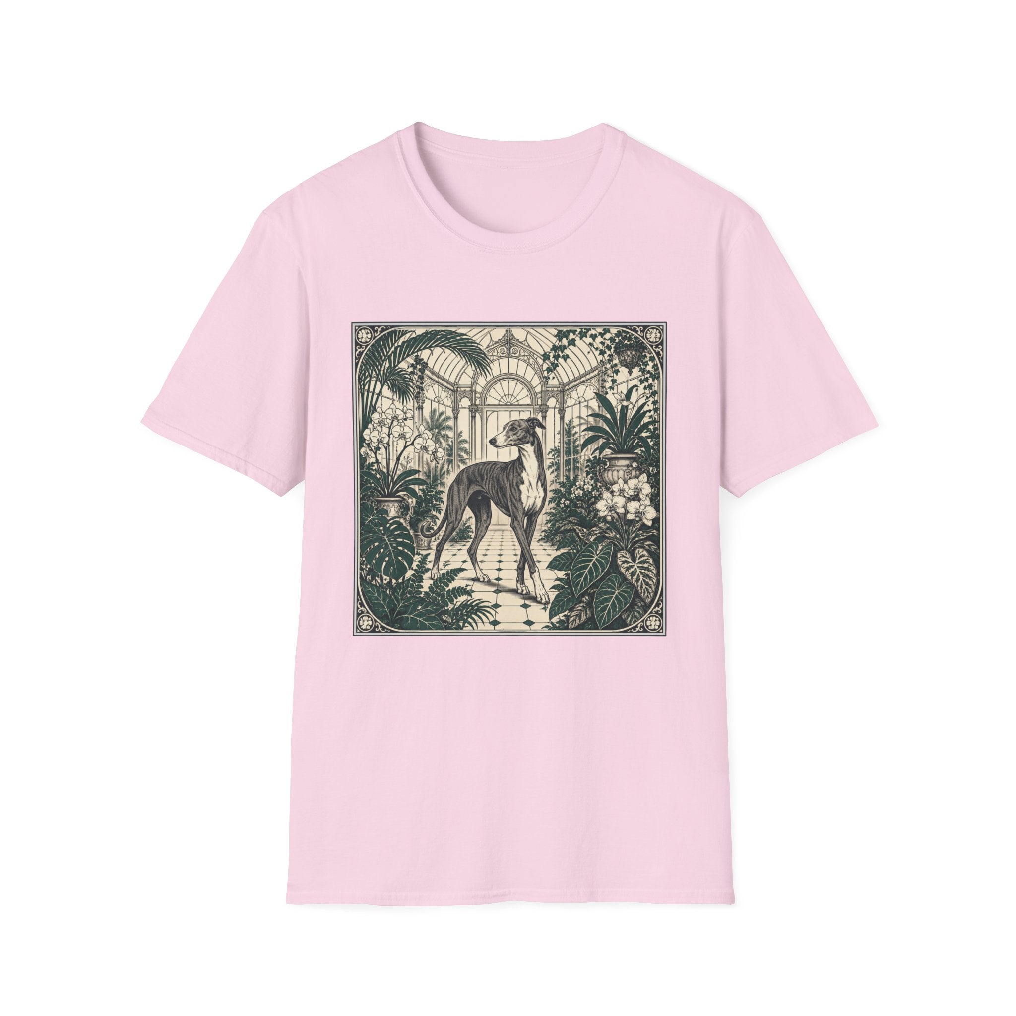 Greyhound in the Conservatory T-Shirt