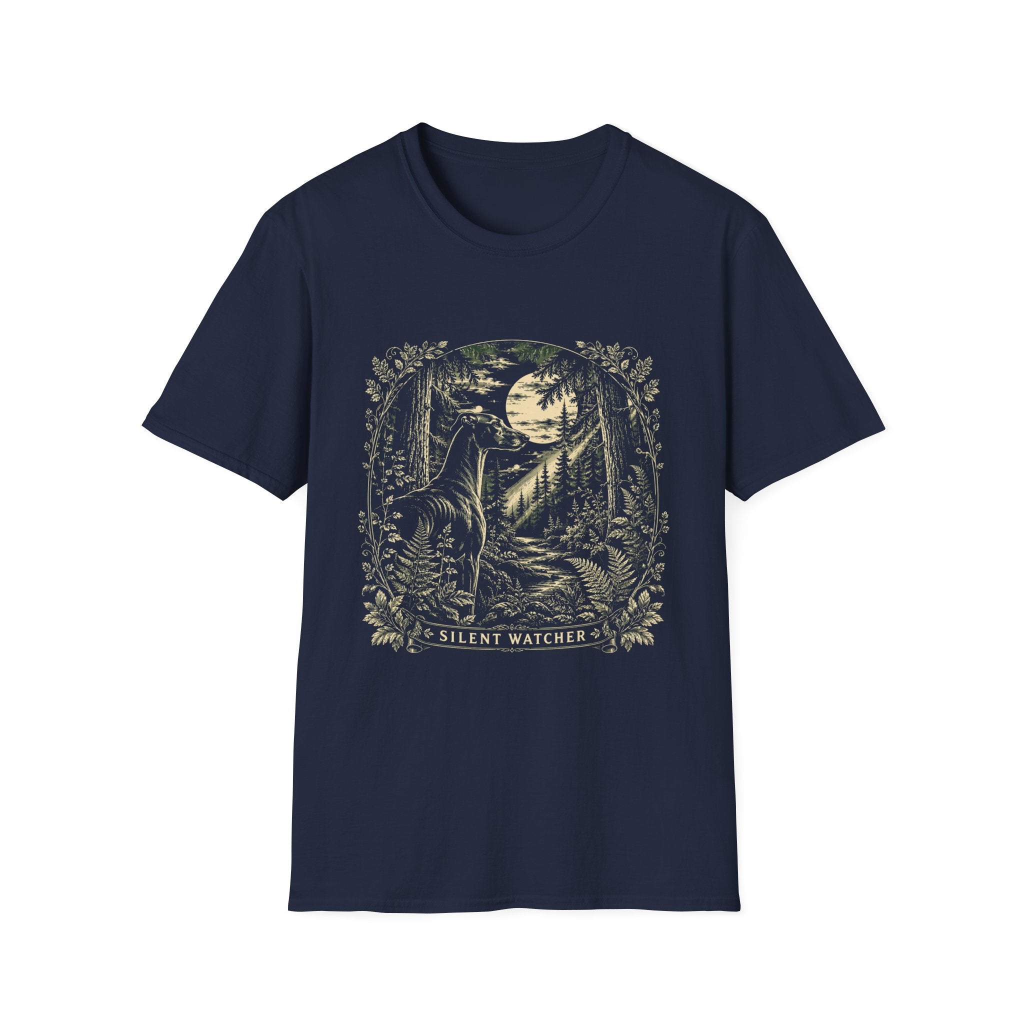 Silent Watcher Greyhound T-Shirt