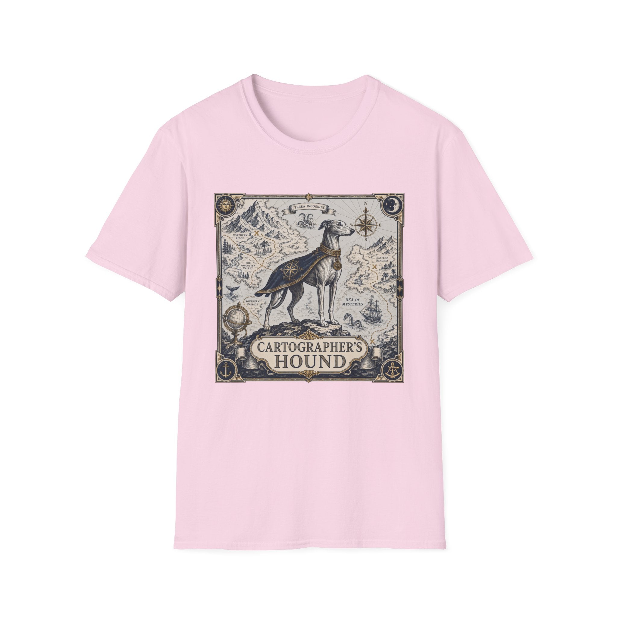 Cartographers Greyhound T-Shirt