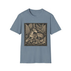 Greyhound Seated in Ferns T-Shirt