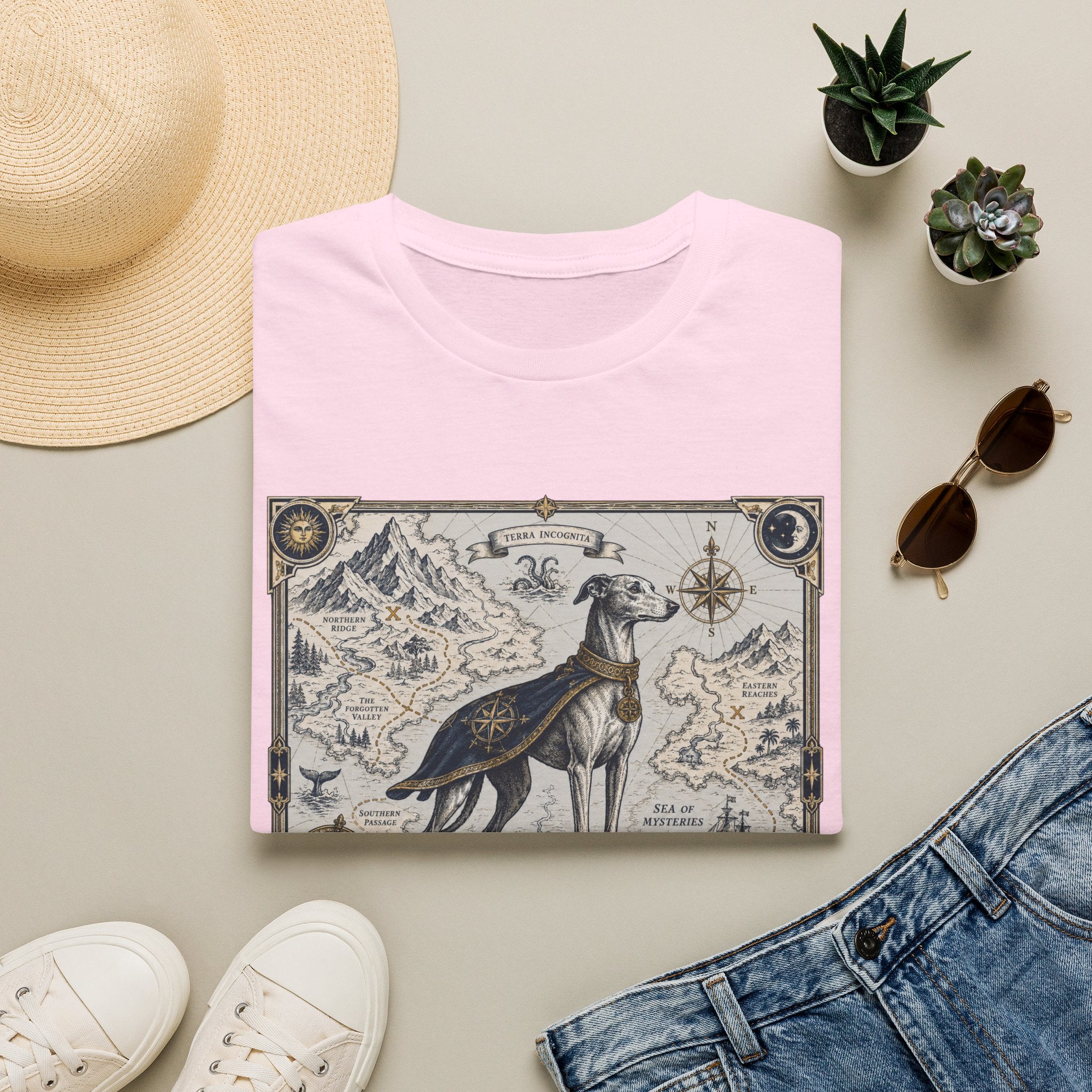 Cartographers Greyhound T-Shirt