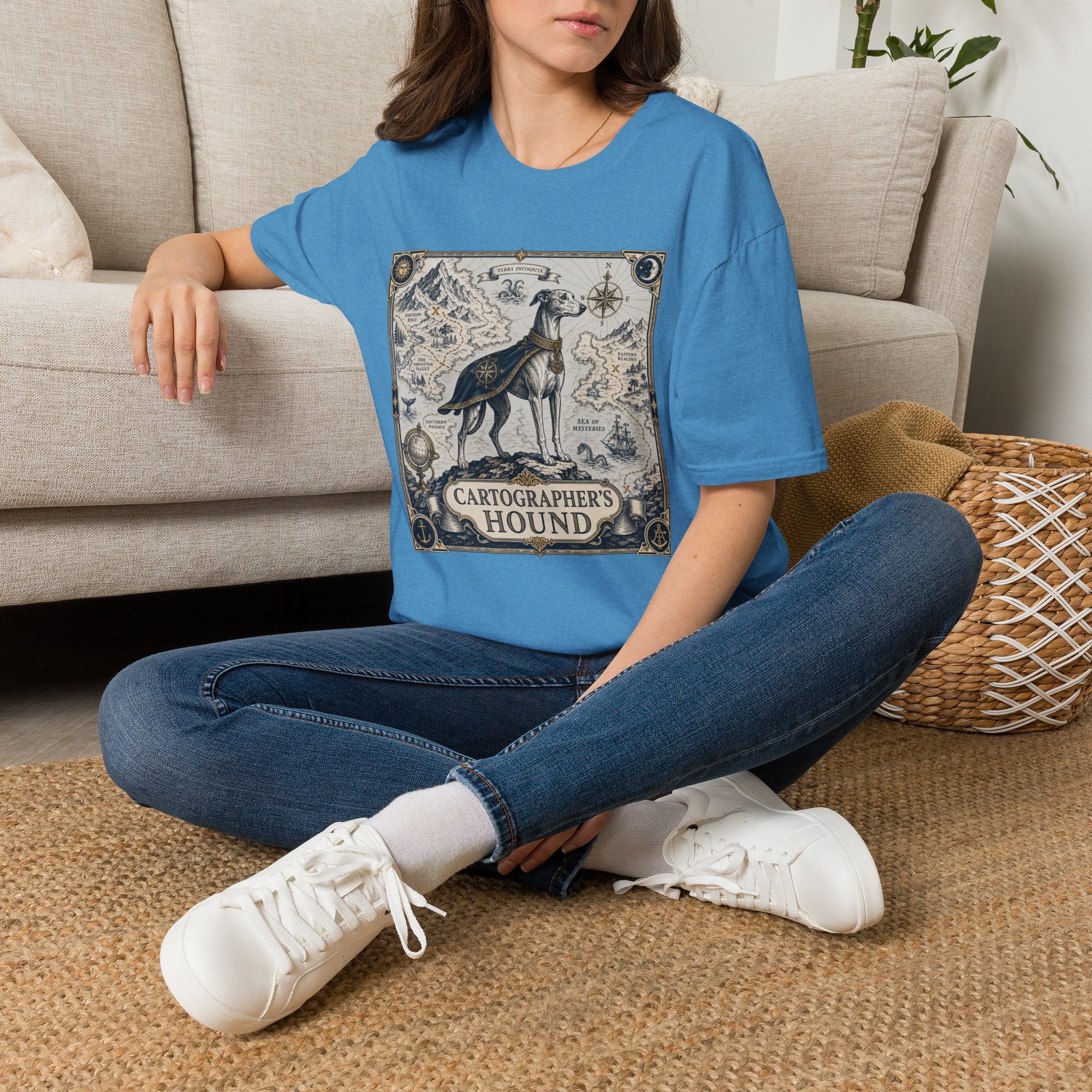 Cartographers Greyhound T-Shirt