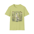 Greyhound Among Bees & Flowers T-Shirt