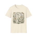 Greyhound Among Bees & Flowers T-Shirt