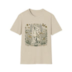 Greyhound Among Bees & Flowers T-Shirt