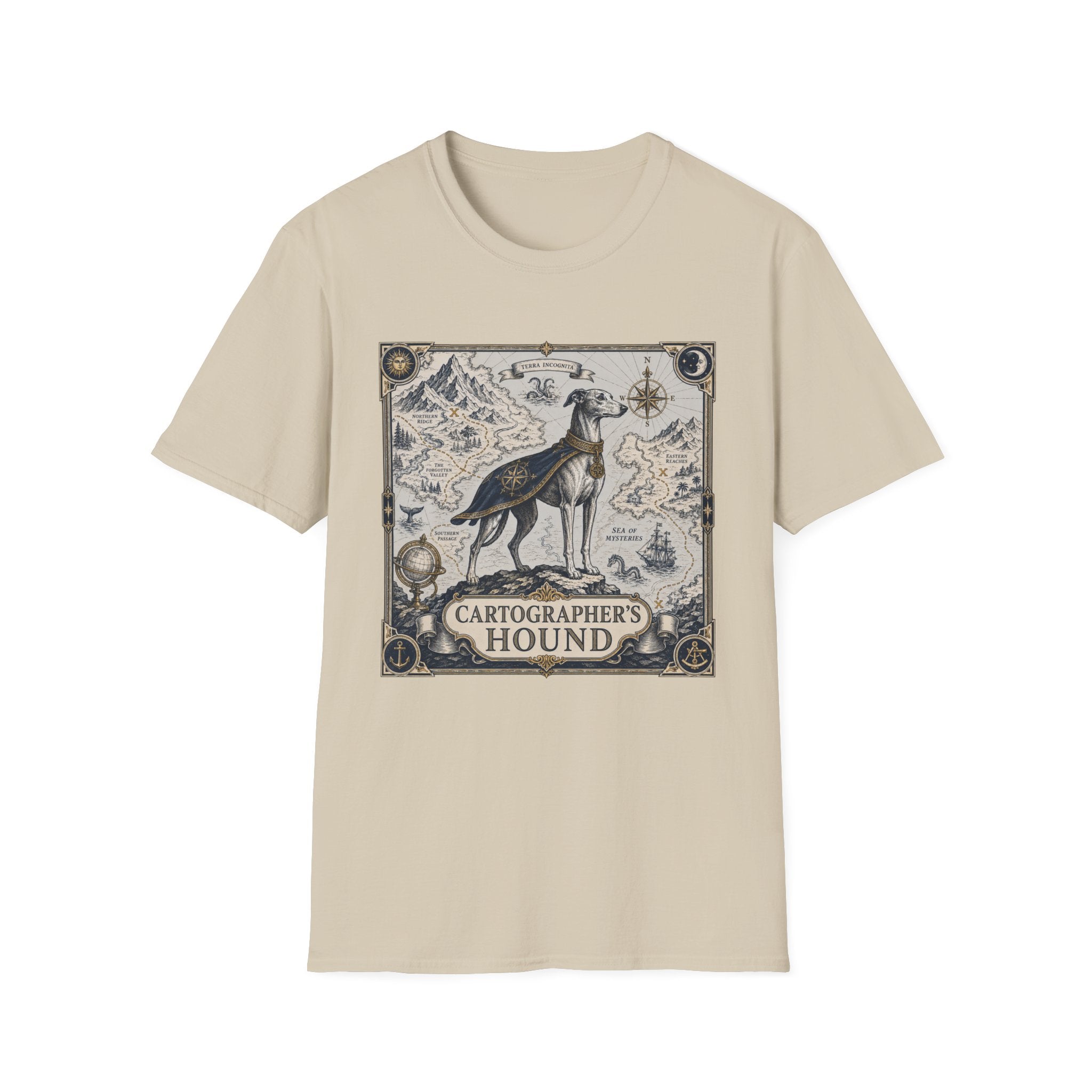 Cartographers Greyhound T-Shirt