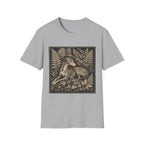 Greyhound Seated in Ferns T-Shirt