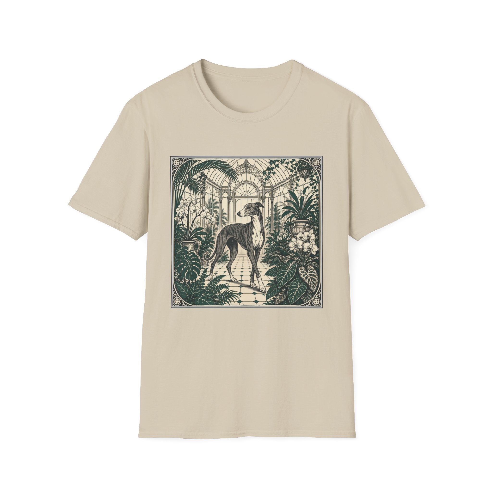 Greyhound in the Conservatory T-Shirt
