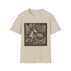 Greyhound Seated in Ferns T-Shirt