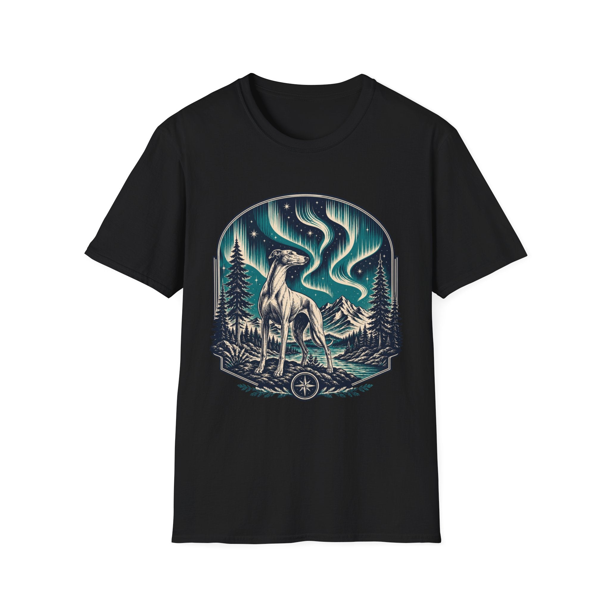 Northern Lights Greyhound T-Shirt