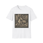 Greyhound Seated in Ferns T-Shirt