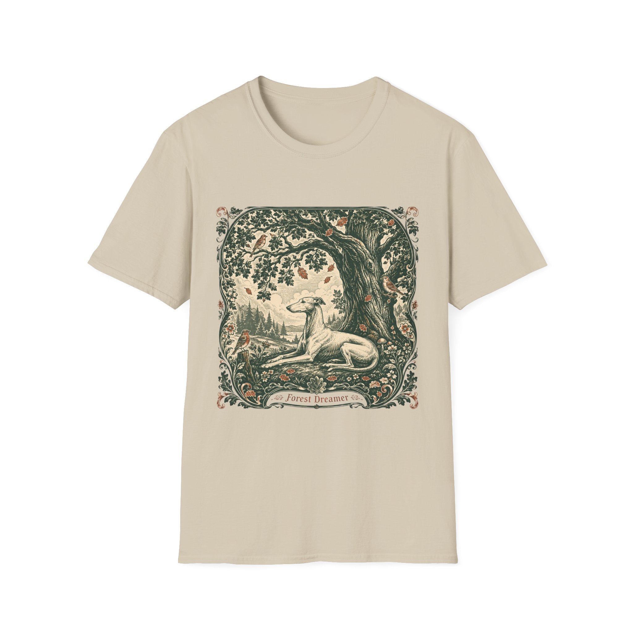 Forest Dreamer Greyhound T-Shirt