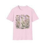 Greyhound Among Bees & Flowers T-Shirt
