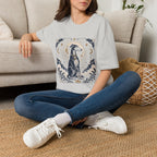 Moon Halo Celestial Greyhound T-Shirt
