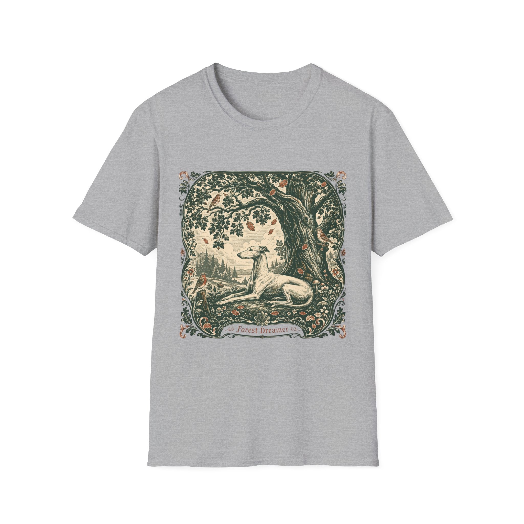 Forest Dreamer Greyhound T-Shirt