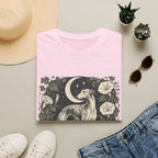 Greyhound Under Crescent Moon T-Shirt