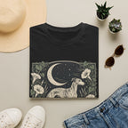 Greyhound in Moonlit Night T-Shirt
