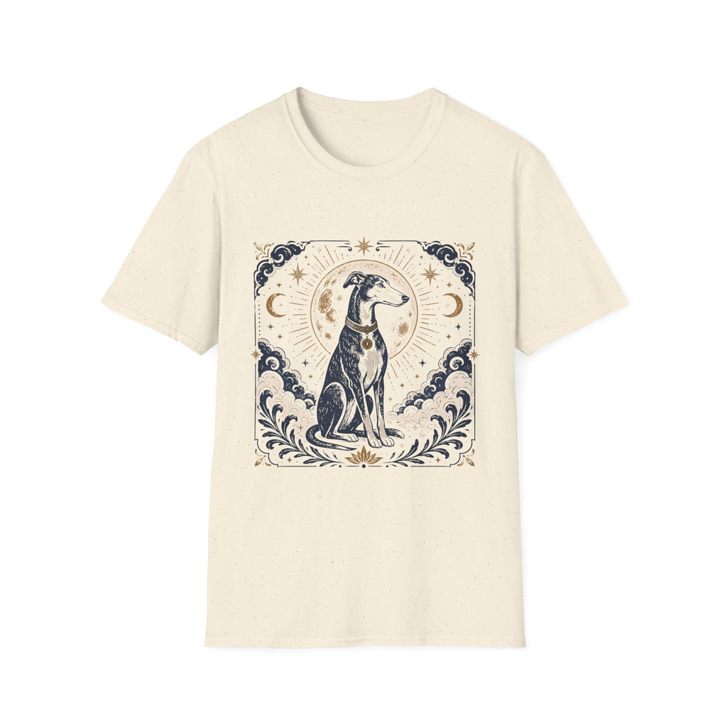 Moon Halo Celestial Greyhound T-Shirt