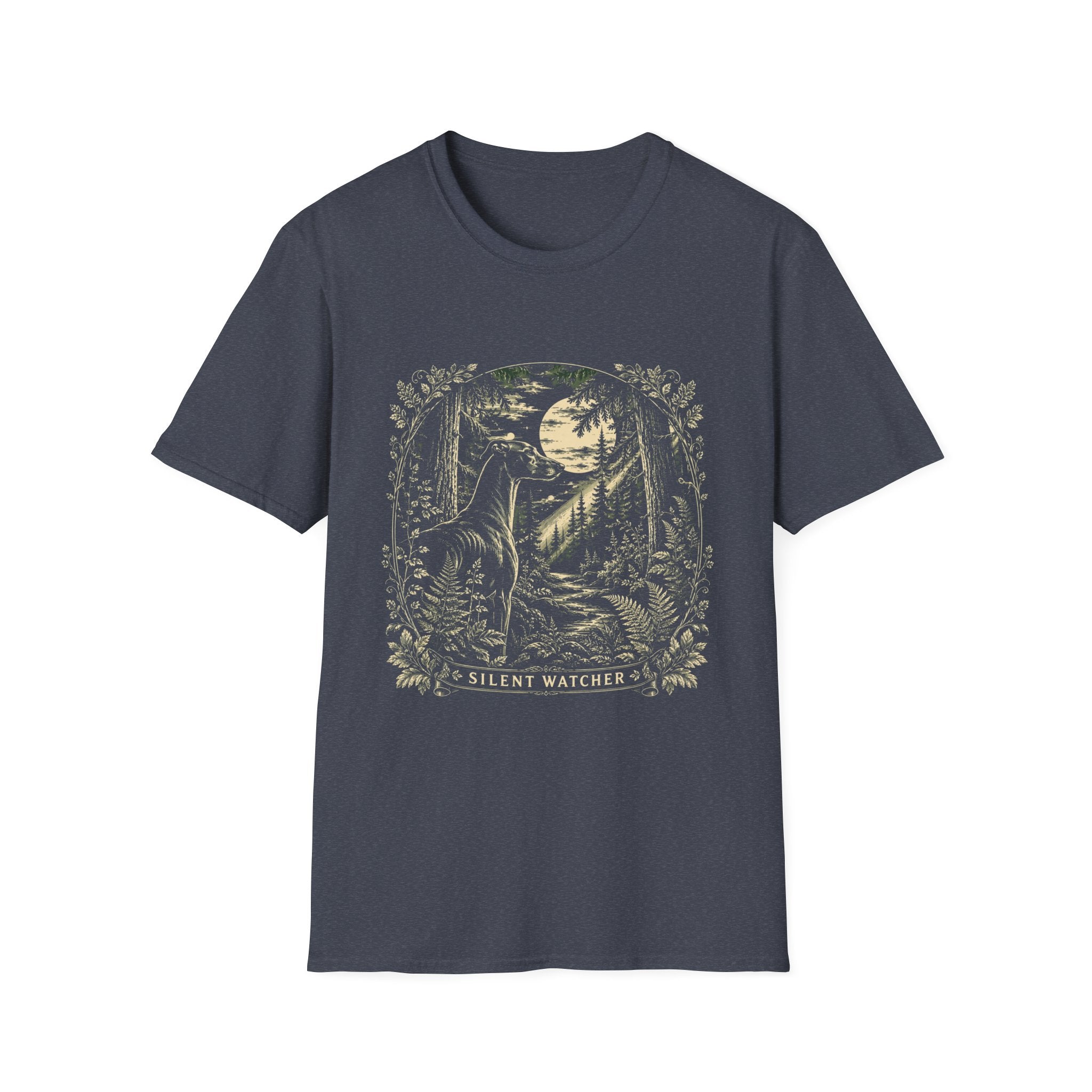 Silent Watcher Greyhound T-Shirt