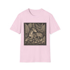 Greyhound Seated in Ferns T-Shirt