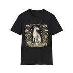 Greyhound Botanical Wreath T-Shirt