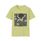 Greyhound in Moonlit Night T-Shirt