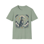 Moon Halo Celestial Greyhound T-Shirt