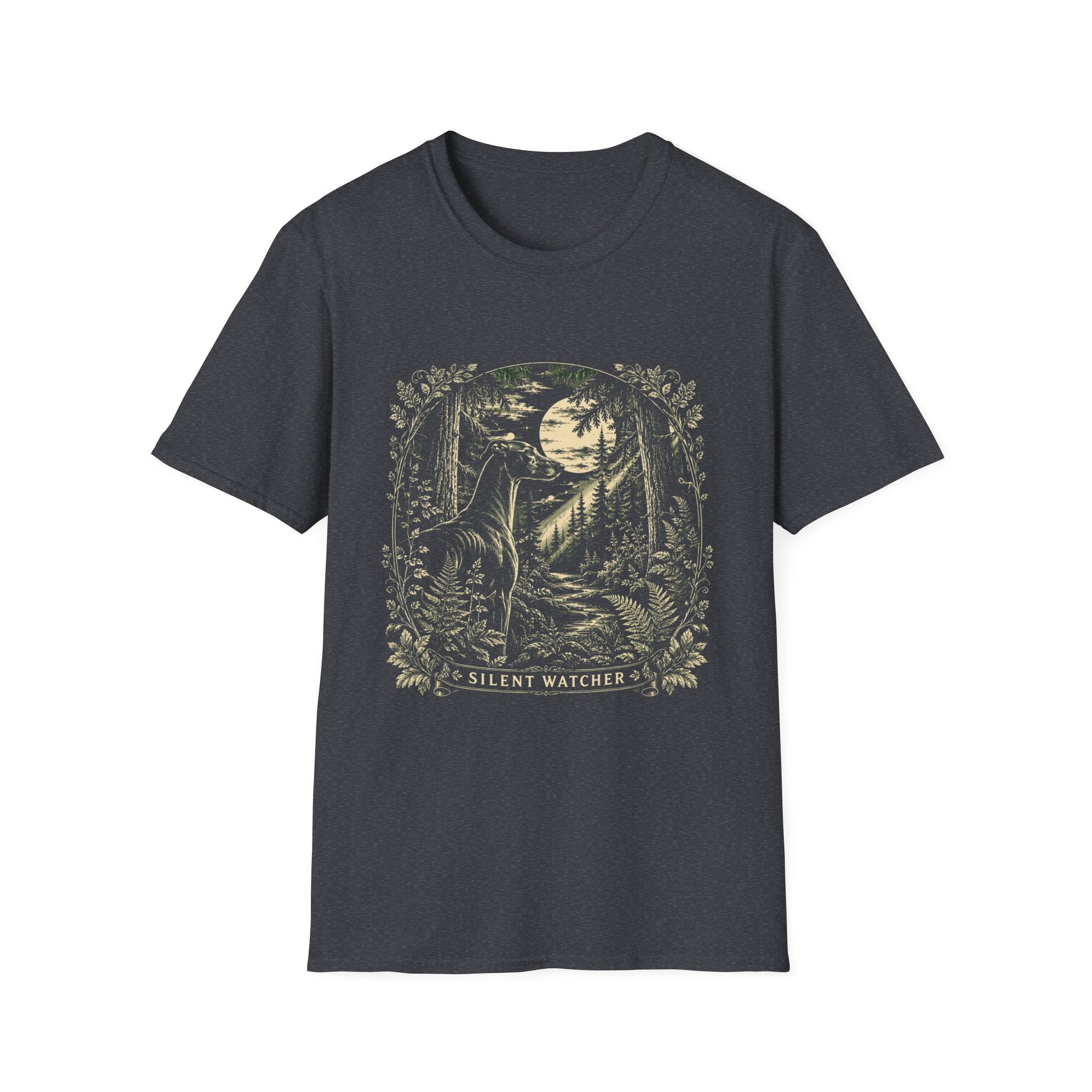 Silent Watcher Greyhound T-Shirt