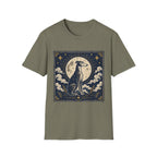 Celestial Greyhound with Moon & Stars T-Shirt