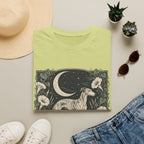 Greyhound in Moonlit Night T-Shirt