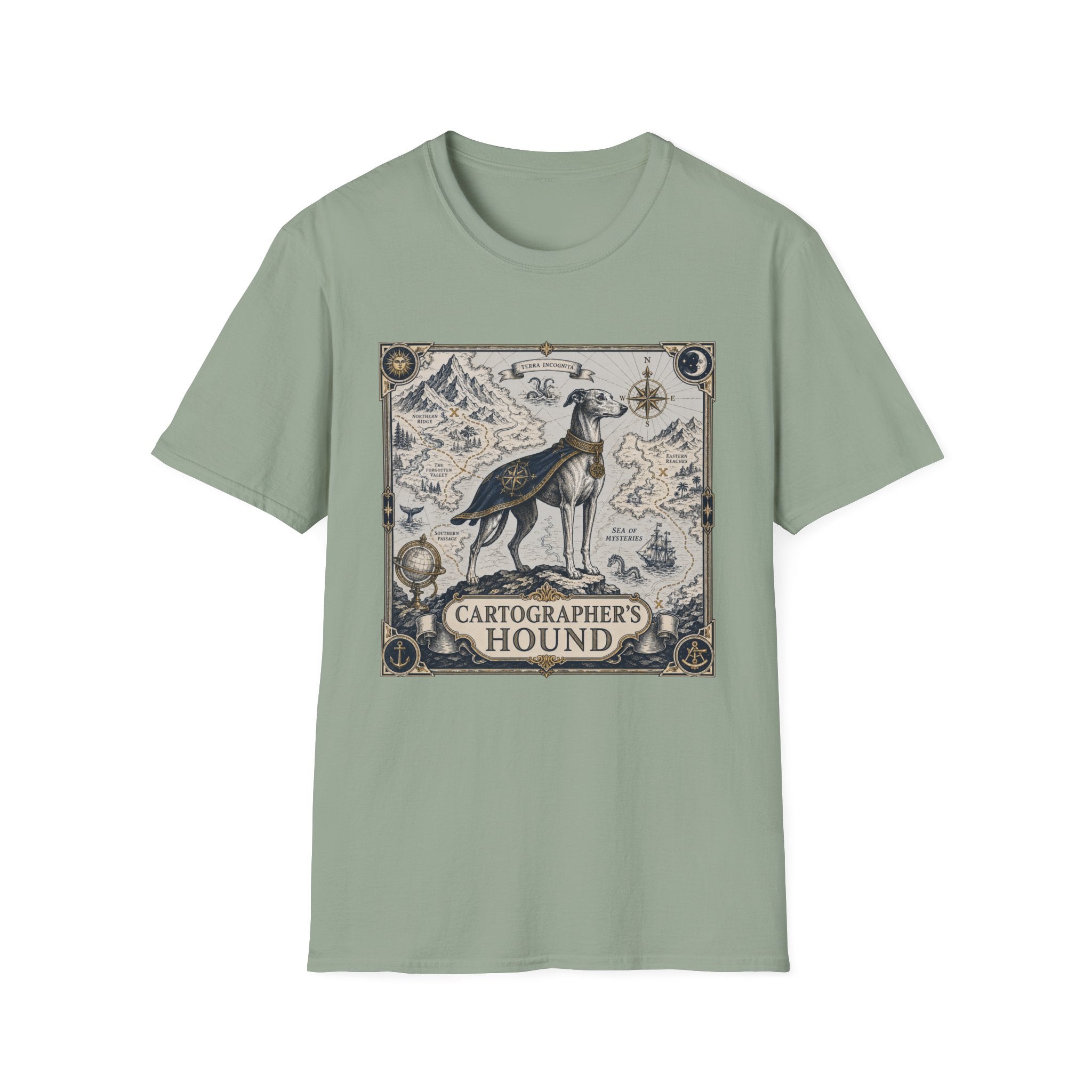 Cartographers Greyhound T-Shirt