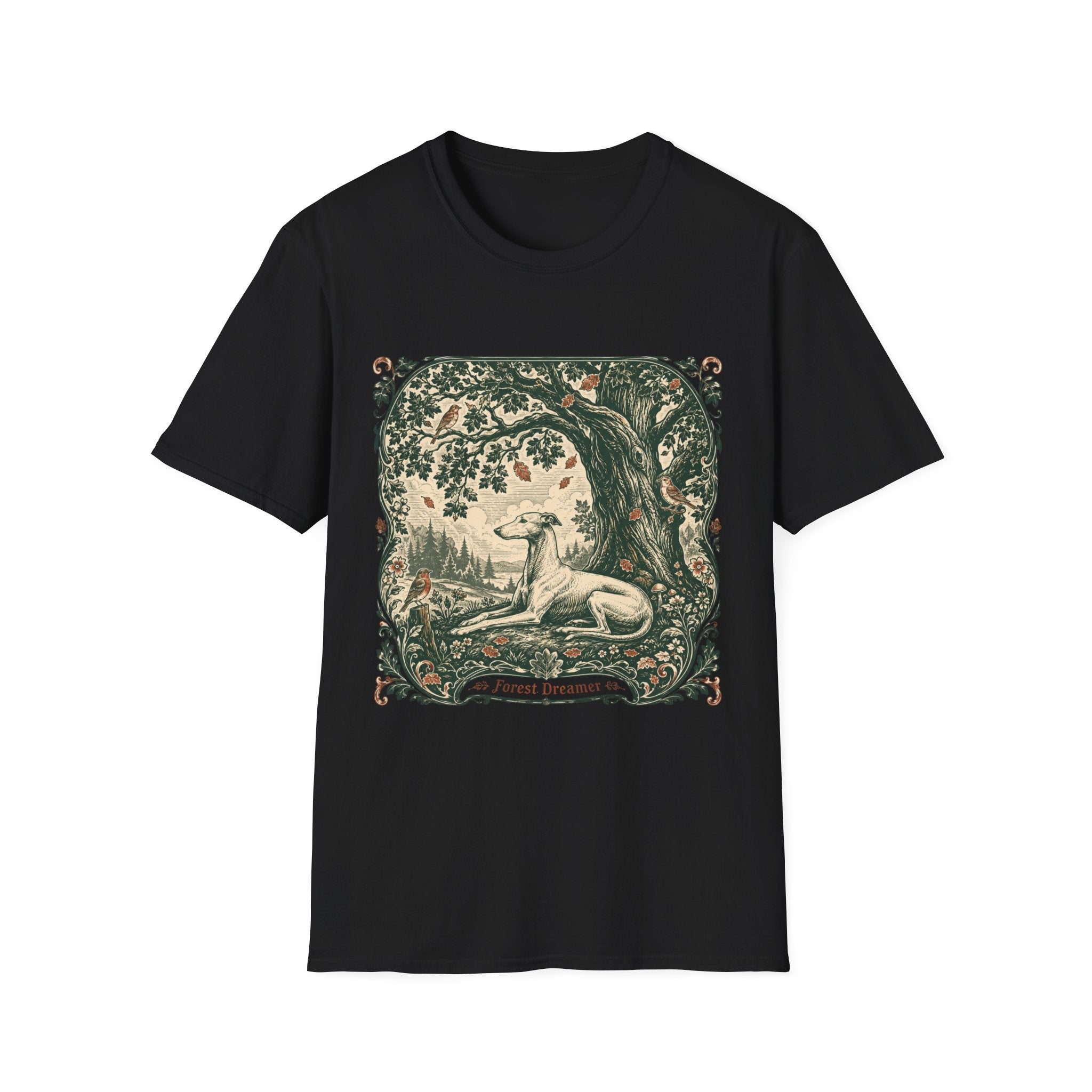 Forest Dreamer Greyhound T-Shirt