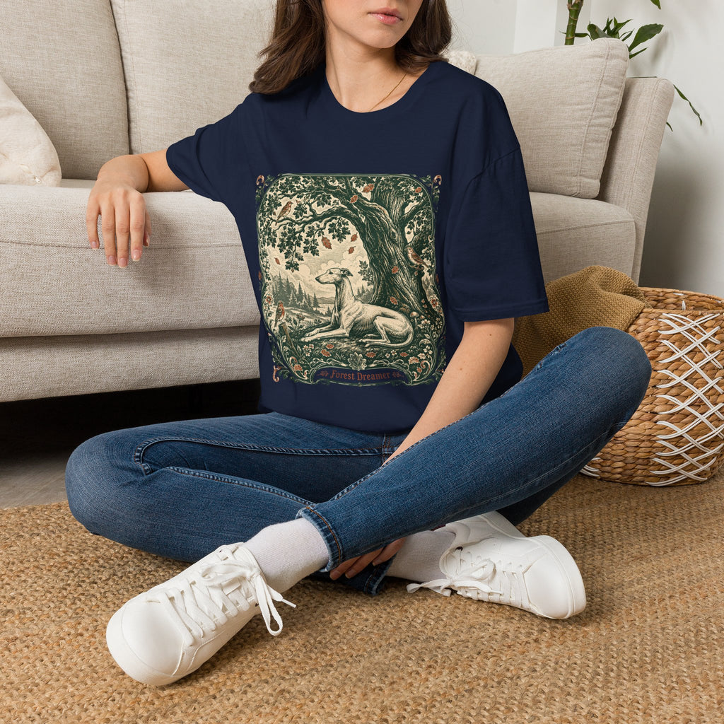 Forest Dreamer Greyhound T-Shirt