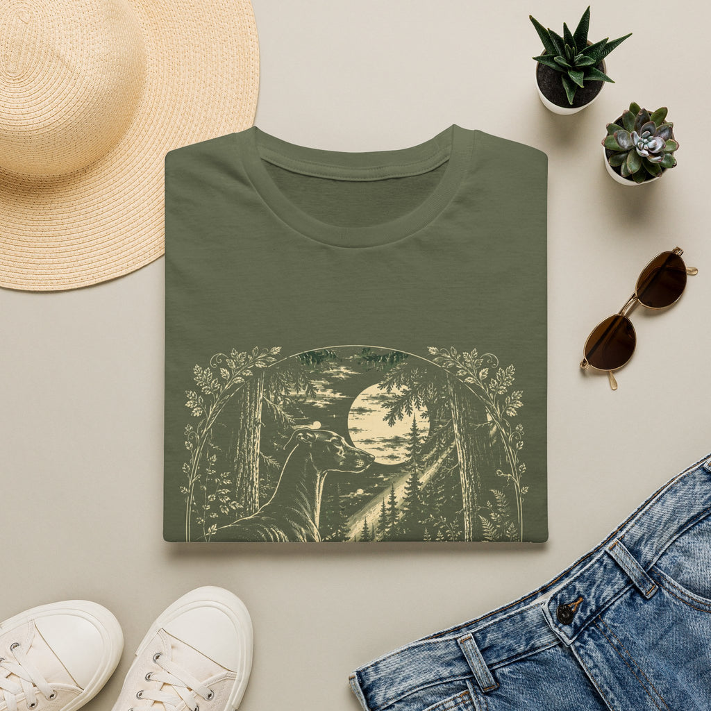 Silent Watcher Greyhound T-Shirt