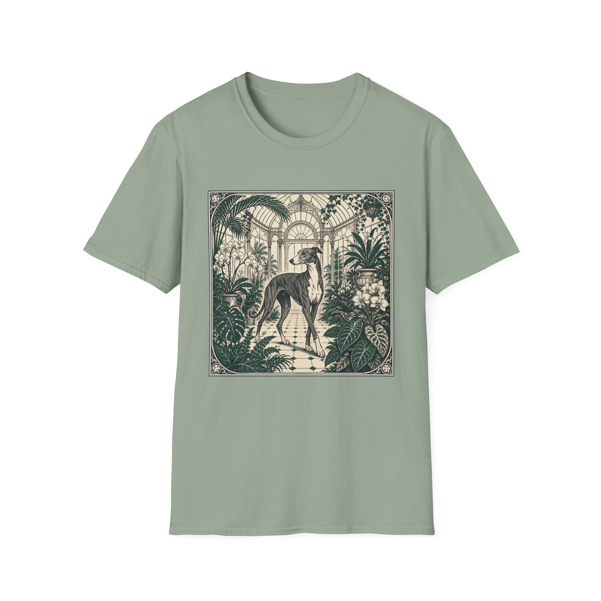 Greyhound in the Conservatory T-Shirt