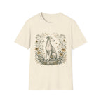 Greyhound Botanical Wreath T-Shirt