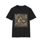 Greyhound Seated in Ferns T-Shirt