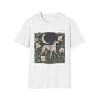 Greyhound in Moonlit Night T-Shirt