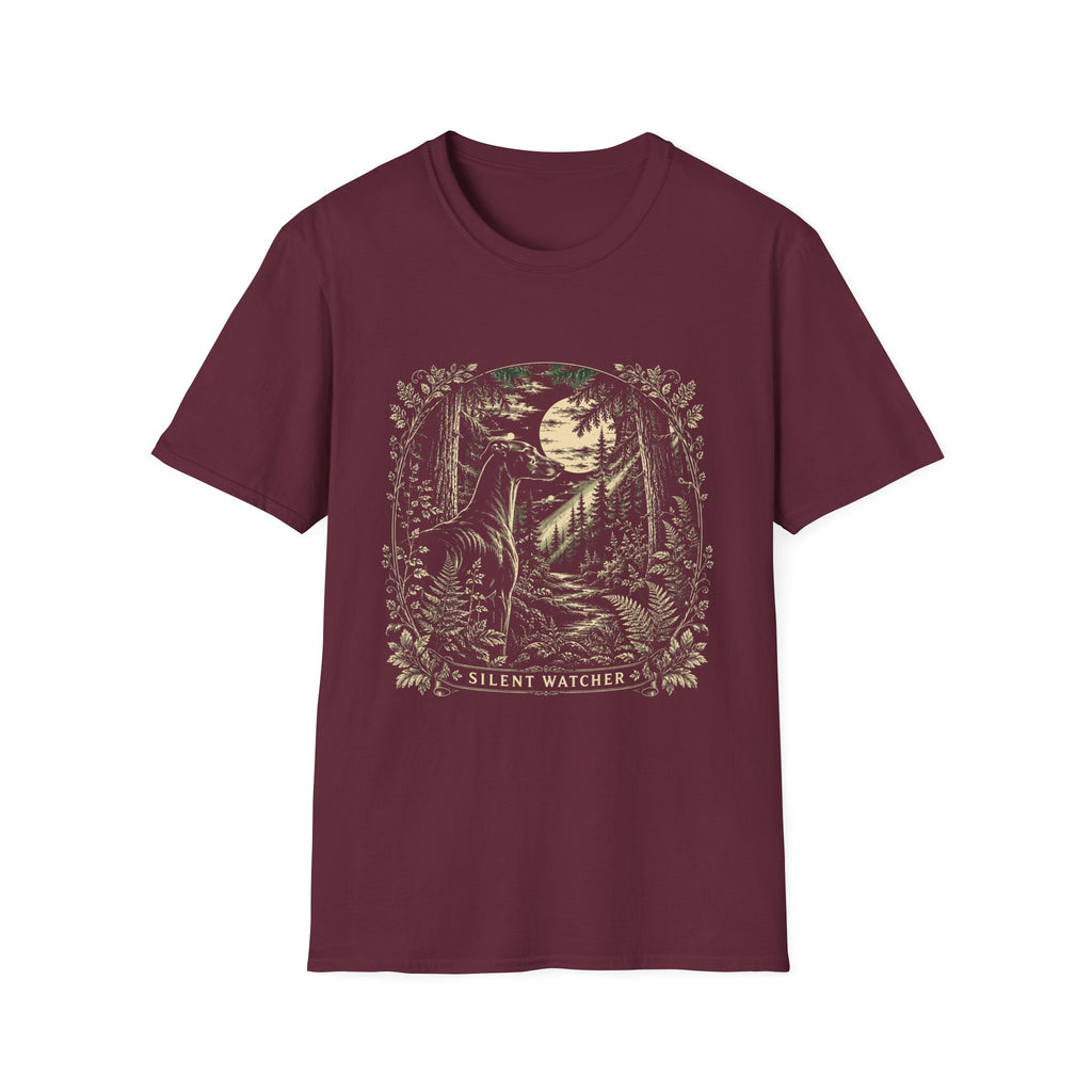 Silent Watcher Greyhound T-Shirt