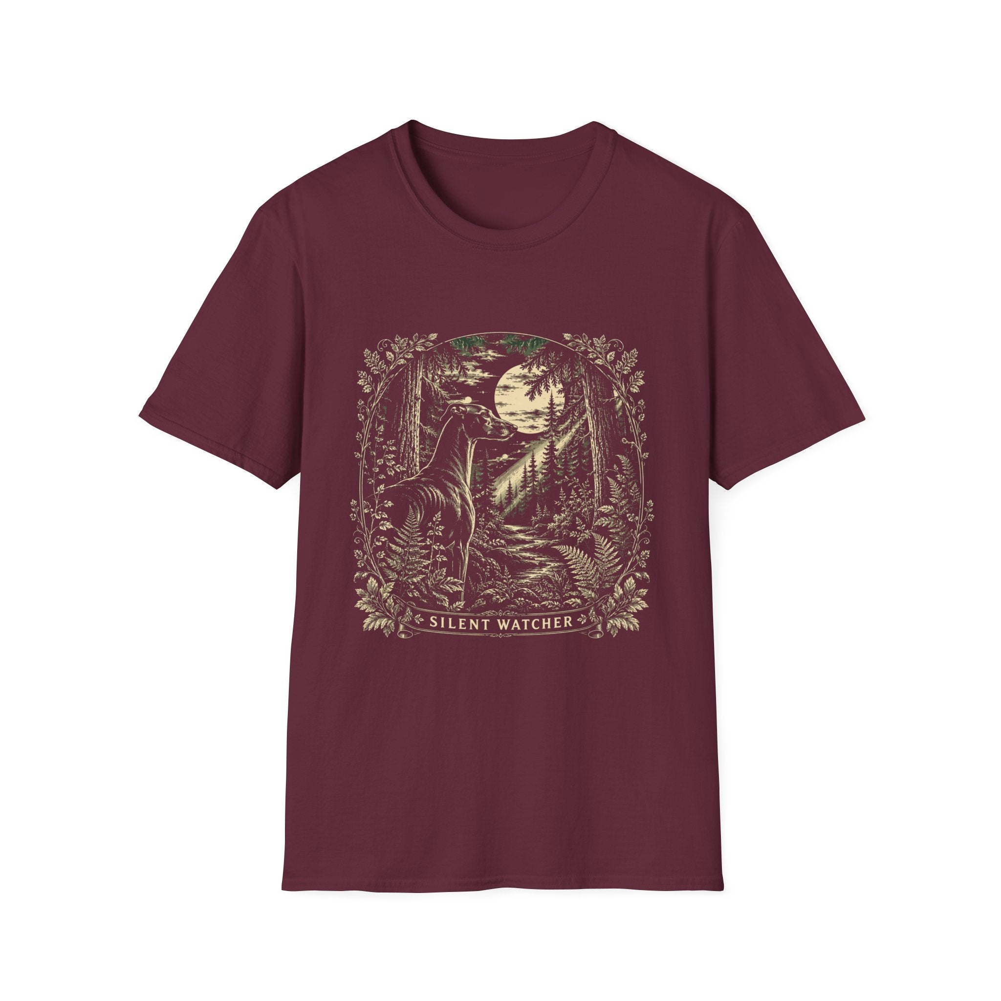 Silent Watcher Greyhound T-Shirt