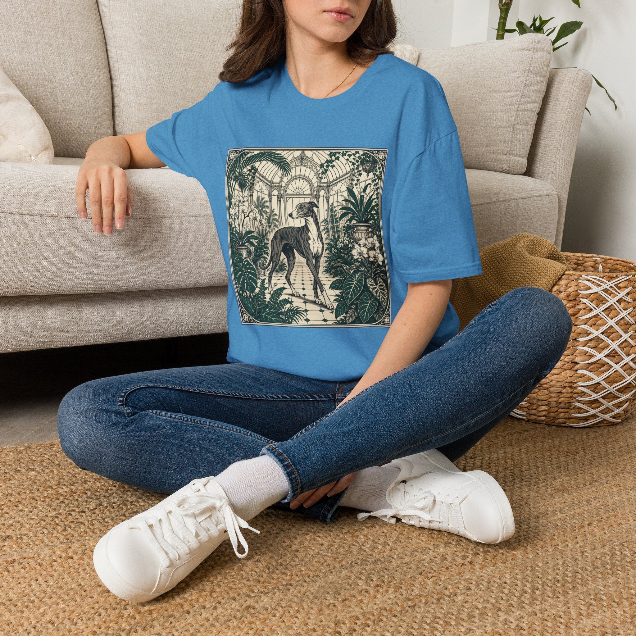 Greyhound in the Conservatory T-Shirt