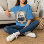 Elegant Literary Greyhound T-Shirt