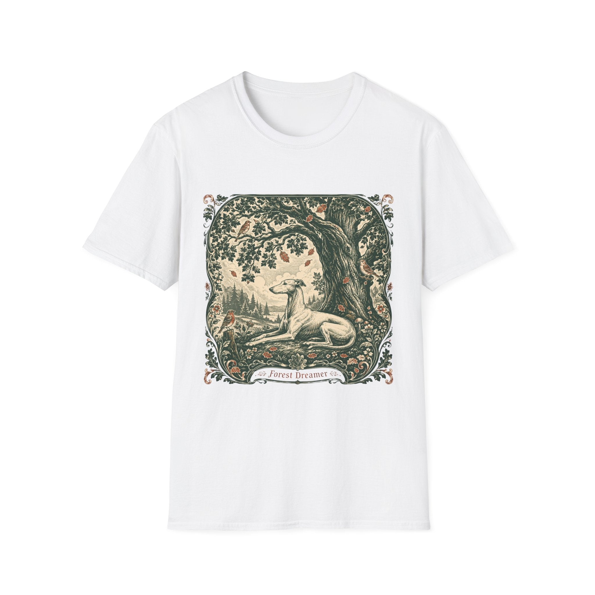 Forest Dreamer Greyhound T-Shirt