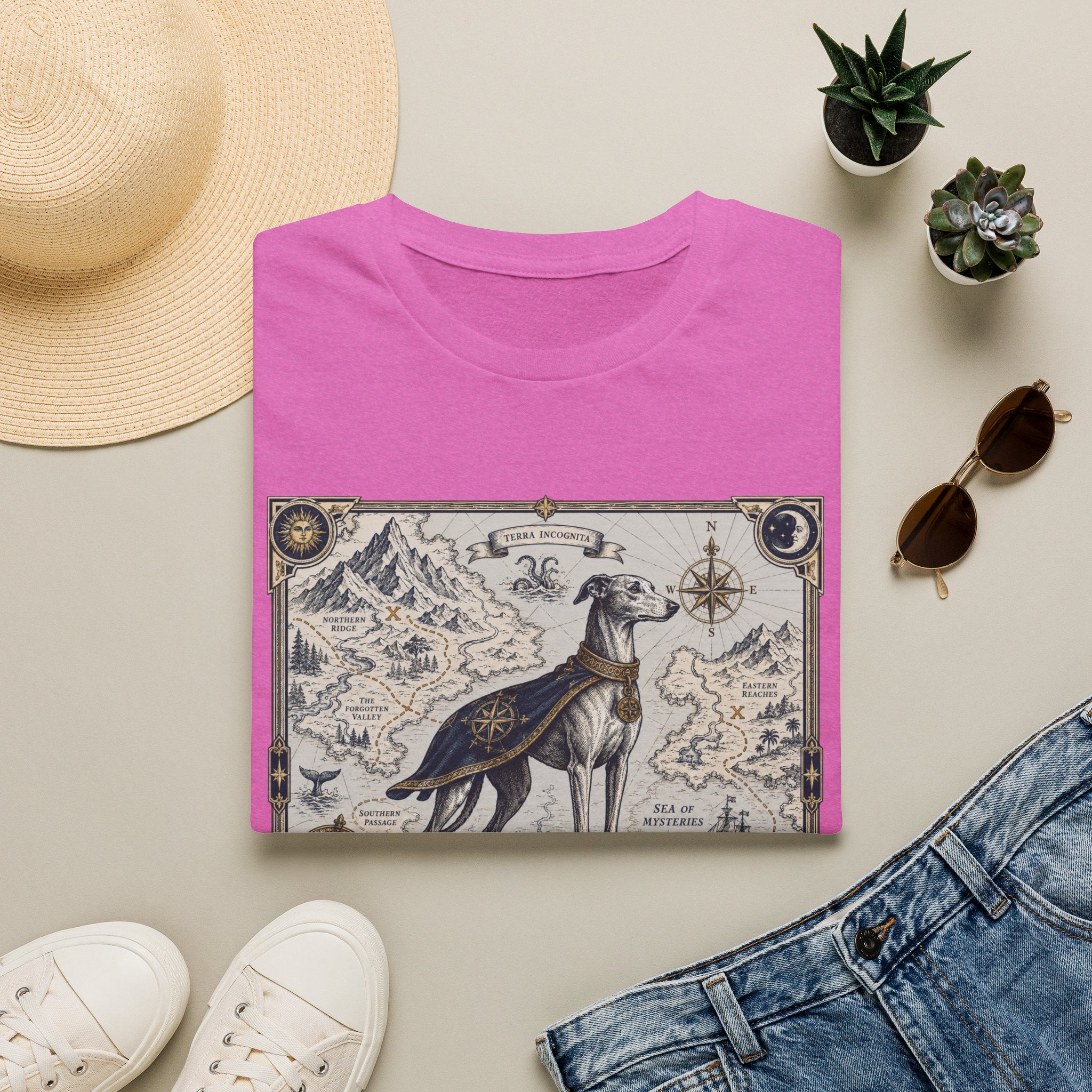 Cartographers Greyhound T-Shirt