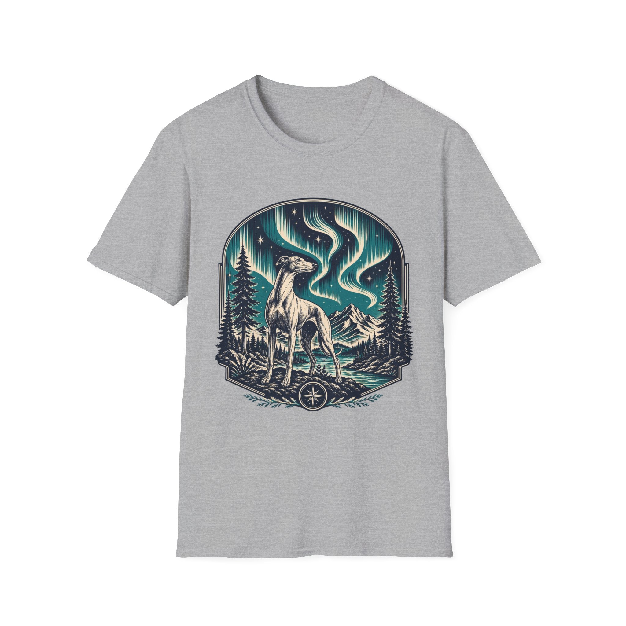 Northern Lights Greyhound T-Shirt