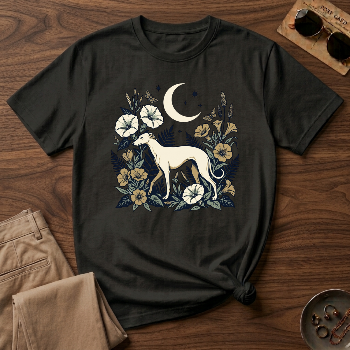 Night Garden Stroll T-Shirt