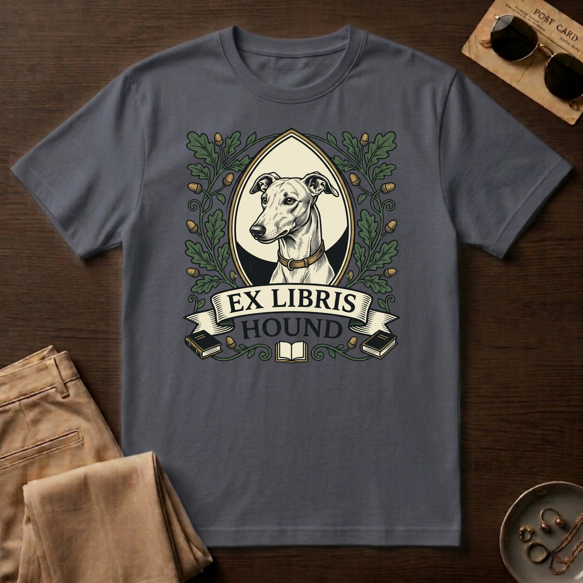Ex Libris Hound T-Shirt