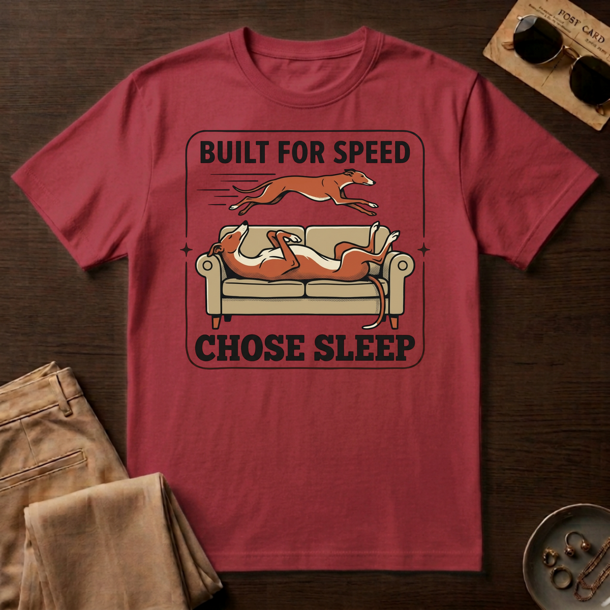 Built For Speed - Chose Sleep T-Shirt